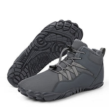 Lade das Bild in den Galerie-Viewer, draussenfeet winter barfussschuhe schneestiefel 31461 grau
