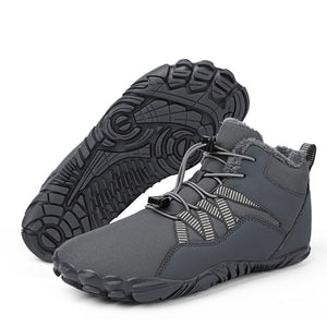 draussenfeet winter barfussschuhe schneestiefel 31461 grau