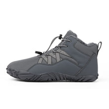Lade das Bild in den Galerie-Viewer, draussenfeet winter barfussschuhe schneestiefel 31461 grau
