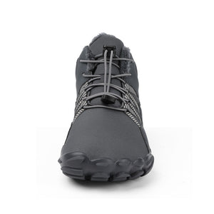 draussenfeet winter barfussschuhe schneestiefel 31461 grau