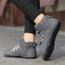 Lade das Bild in den Galerie-Viewer, draussenfeet winter barfussschuhe schneestiefel 31461 grau

