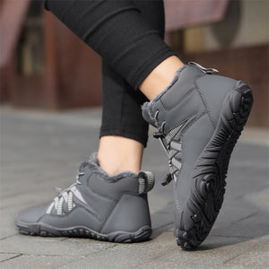 draussenfeet winter barfussschuhe schneestiefel 31461 grau