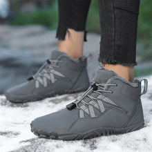 Lade das Bild in den Galerie-Viewer, draussenfeet winter barfussschuhe schneestiefel 31461 grau
