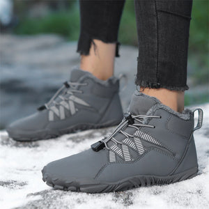 draussenfeet winter barfussschuhe schneestiefel 31461 grau