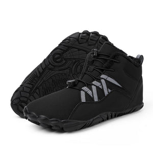 draussenfeet winter barfussschuhe schneestiefel 31461 schwarz