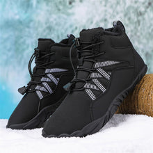 Lade das Bild in den Galerie-Viewer, draussenfeet winter barfussschuhe schneestiefel 31461 schwarz
