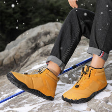 Lade das Bild in den Galerie-Viewer, draussenfeet winter barfussschuhe schneestiefel 31462 gelb
