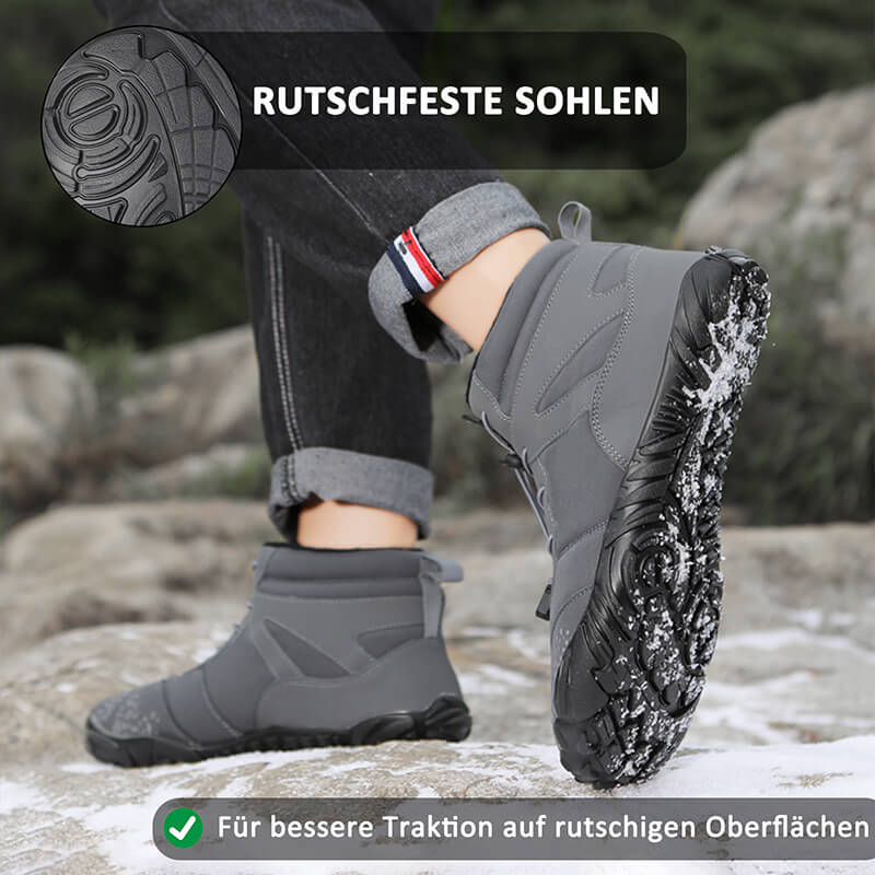 Vindra Flex – Rutschfester und universeller wasserdichter Barfußschuh für den Winter (Unisex)