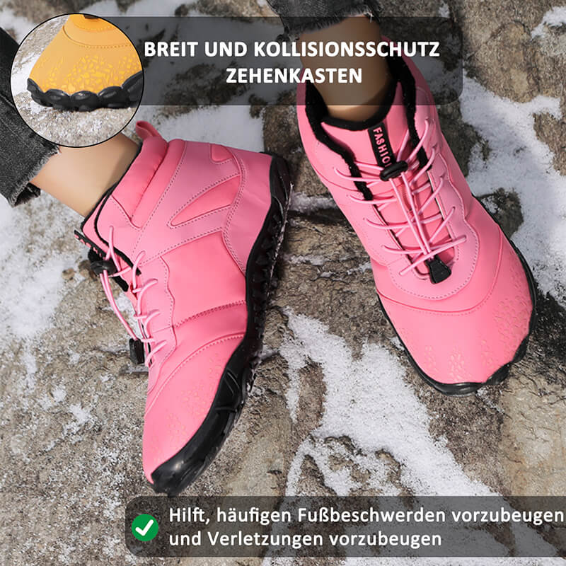 Vindra Flex – Rutschfester und universeller wasserdichter Barfußschuh für den Winter (Unisex)