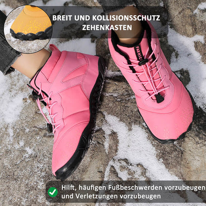 Vindra Flex – Rutschfester und universeller wasserdichter Barfußschuh für den Winter (Unisex)