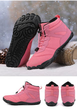 Lade das Bild in den Galerie-Viewer, draussenfeet winter barfussschuhe schneestiefel 31462 rosa
