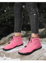 Lade das Bild in den Galerie-Viewer, draussenfeet winter barfussschuhe schneestiefel 31462 rosa

