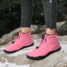 Lade das Bild in den Galerie-Viewer, draussenfeet winter barfussschuhe schneestiefel 31462 rosa
