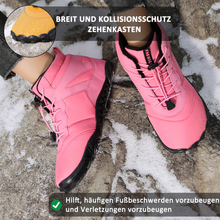 Lade das Bild in den Galerie-Viewer, draussenfeet winter barfussschuhe schneestiefel 31462 rosa
