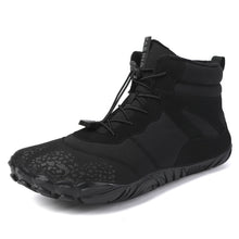 Lade das Bild in den Galerie-Viewer, draussenfeet winter barfussschuhe schneestiefel 31462 schwarz
