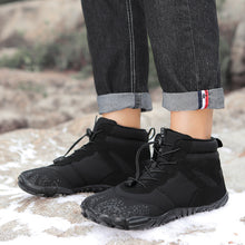 Lade das Bild in den Galerie-Viewer, draussenfeet winter barfussschuhe schneestiefel 31462 schwarz
