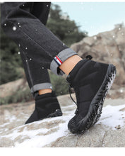 Lade das Bild in den Galerie-Viewer, draussenfeet winter barfussschuhe schneestiefel 31462 schwarz
