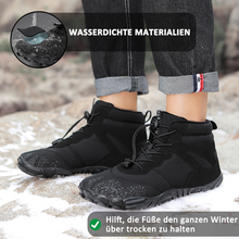 Lade das Bild in den Galerie-Viewer, draussenfeet winter barfussschuhe schneestiefel 31462 schwarz
