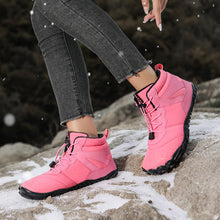 Lade das Bild in den Galerie-Viewer, draussenfeet winter barfussschuhe schneestiefel 31463 rosa
