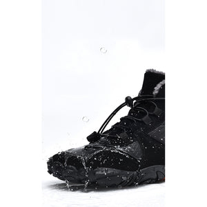 draussenfeet winter barfussschuhe schneestiefel 31464 schwarz