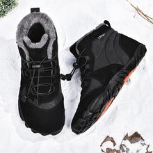 Lade das Bild in den Galerie-Viewer, draussenfeet winter barfussschuhe schneestiefel 31464 schwarz
