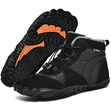 Lade das Bild in den Galerie-Viewer, draussenfeet winter barfussschuhe schneestiefel 31464 schwarz
