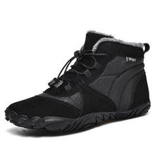 Lade das Bild in den Galerie-Viewer, draussenfeet winter barfussschuhe schneestiefel 31464 schwarz
