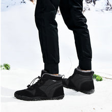Lade das Bild in den Galerie-Viewer, draussenfeet winter barfussschuhe schneestiefel 31465 schwarz
