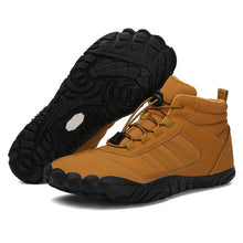 Lade das Bild in den Galerie-Viewer, draussenfeet winter barfussschuhe schneestiefel 31466 gelb

