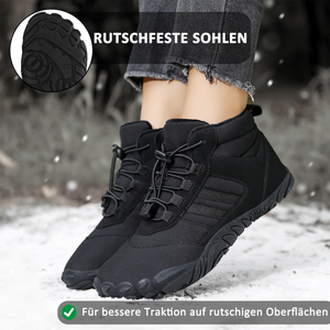 draussenfeet winter barfussschuhe schneestiefel 31466 schwarz