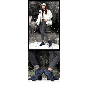 draussenfeet winter barfussschuhe schneestiefel 31467 blau