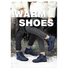 Lade das Bild in den Galerie-Viewer, draussenfeet winter barfussschuhe schneestiefel 31467 blau
