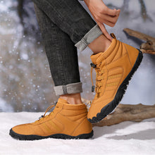Lade das Bild in den Galerie-Viewer, draussenfeet winter barfussschuhe schneestiefel 31467 gelb
