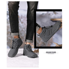 Lade das Bild in den Galerie-Viewer, draussenfeet winter barfussschuhe schneestiefel 31467 grau

