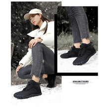 Lade das Bild in den Galerie-Viewer, draussenfeet winter barfussschuhe schneestiefel 31467 schwarz
