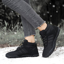 Lade das Bild in den Galerie-Viewer, draussenfeet winter barfussschuhe schneestiefel 31467 schwarz
