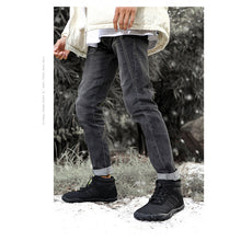 Lade das Bild in den Galerie-Viewer, draussenfeet winter barfussschuhe schneestiefel 31467 schwarz
