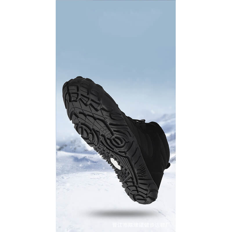 Women's barefoot shoes winter waterproof trail running shoes warm lined winter shoes unisex outdoor snow boots slipproof winter boots