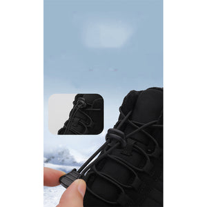 draussenfeet winter barfussschuhe schneestiefel 31467 schwarz