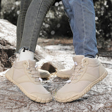Lade das Bild in den Galerie-Viewer, draussenfeet winter barfussschuhe schneestiefel 31489 beige
