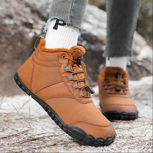 Warme Outdoor-Freizeit-Schneestiefel Rutschfester & Wasserdichter Barfußschuh für den Winter (Unisex)