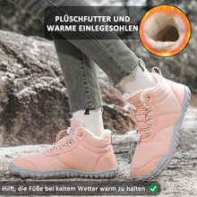 Lade das Bild in den Galerie-Viewer, draussenfeet winter barfussschuhe schneestiefel 31489 rosa
