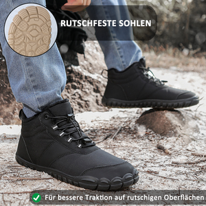 draussenfeet winter barfussschuhe schneestiefel 31489 schwarz
