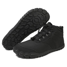 Lade das Bild in den Galerie-Viewer, draussenfeet winter barfussschuhe schneestiefel 31489 schwarz
