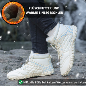 draussenfeet winter barfussschuhe schneestiefel 31490 beige