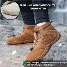 Lade das Bild in den Galerie-Viewer, draussenfeet winter barfussschuhe schneestiefel 31490 braun
