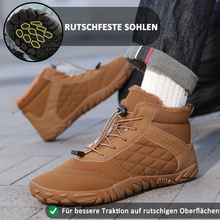 Lade das Bild in den Galerie-Viewer, draussenfeet winter barfussschuhe schneestiefel 31490 braun
