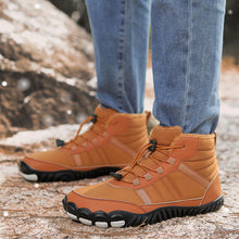 Lade das Bild in den Galerie-Viewer, draussenfeet winter barfussschuhe schneestiefel 31491 braun
