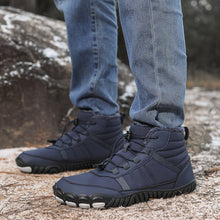 Lade das Bild in den Galerie-Viewer, draussenfeet winter barfussschuhe schneestiefel 31491 dunkelblau
