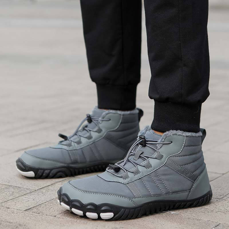 Outdoor-Schneestiefel High-Top-Sport-Winterschuhe Rutschfester & Wasserdichter Barfußschuh für den Winter (Unisex)